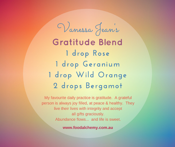 Gratitude Blend, Rose, Geranium, Wild Orange, Bergamot
