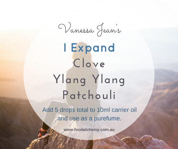 I Expand essential oil reference: Clove, Ylang Ylang, Patchouli