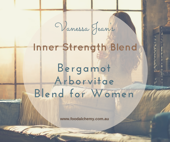 Inner Strength Blend essential oil reference: Bergamot, Arborvitae, Blend for Women