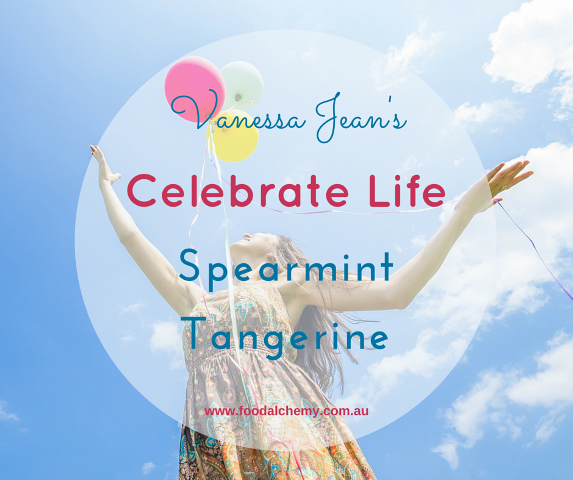 Celebrate Life essential oil reference: Spearmint, Tangerine