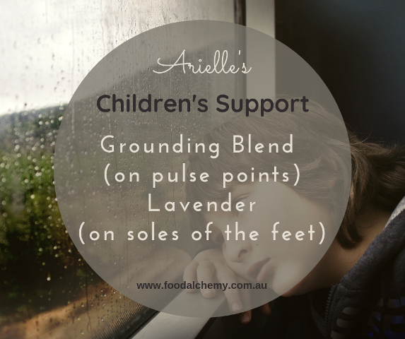 Children's Support essential oil reference: Grounding Blend, Lavender