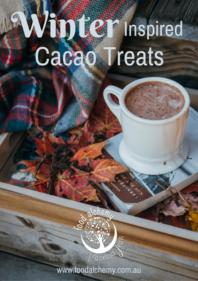 Winter Inspired Cacao Treats recipe book