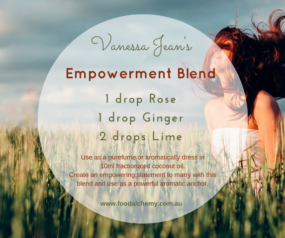 Empowerment Blend: Rose, Ginger, Lime
