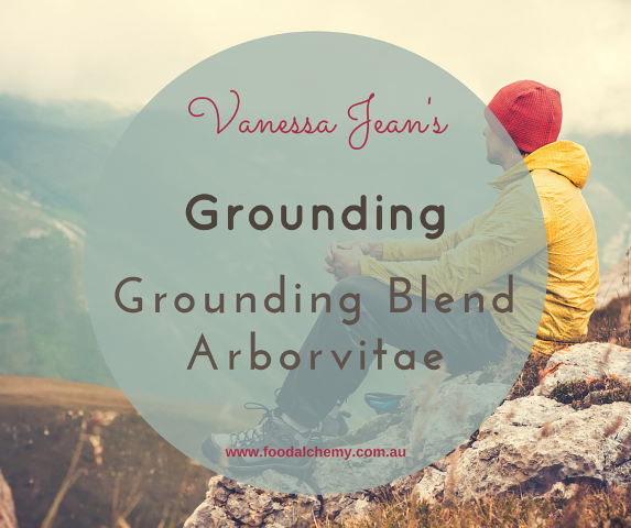 Grounding essential oil reference: Grounding Blend, Arborvitae