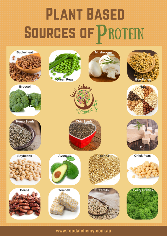 Plant based sources of protein